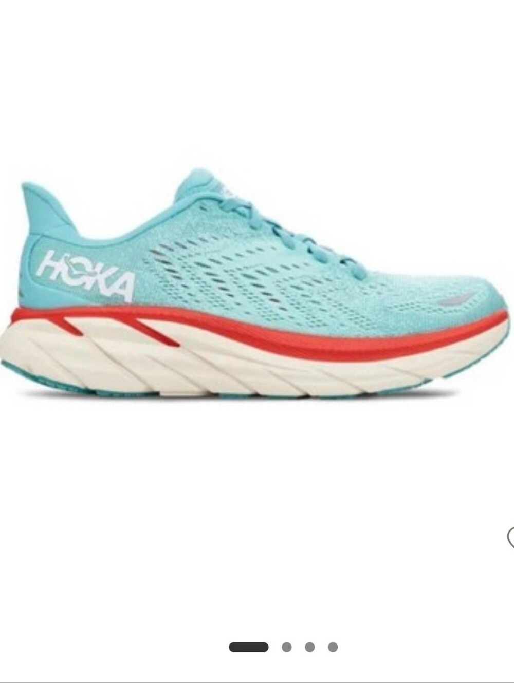 New HOKA Clifton 8 in Aquarelle/Eggshell Blue Size 7.5 B Athletic Running